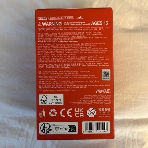 LIMITED EDITION ! COCA COLA LABUBU - Picture 4 of 5